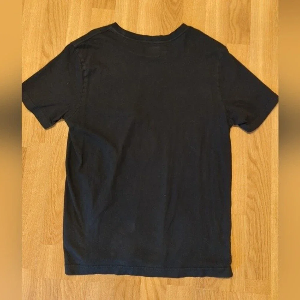 Hurley T-shirt Men's Size Medium Black Hawaiian T-Shirt Short Sleeve - Picture 4 of 7